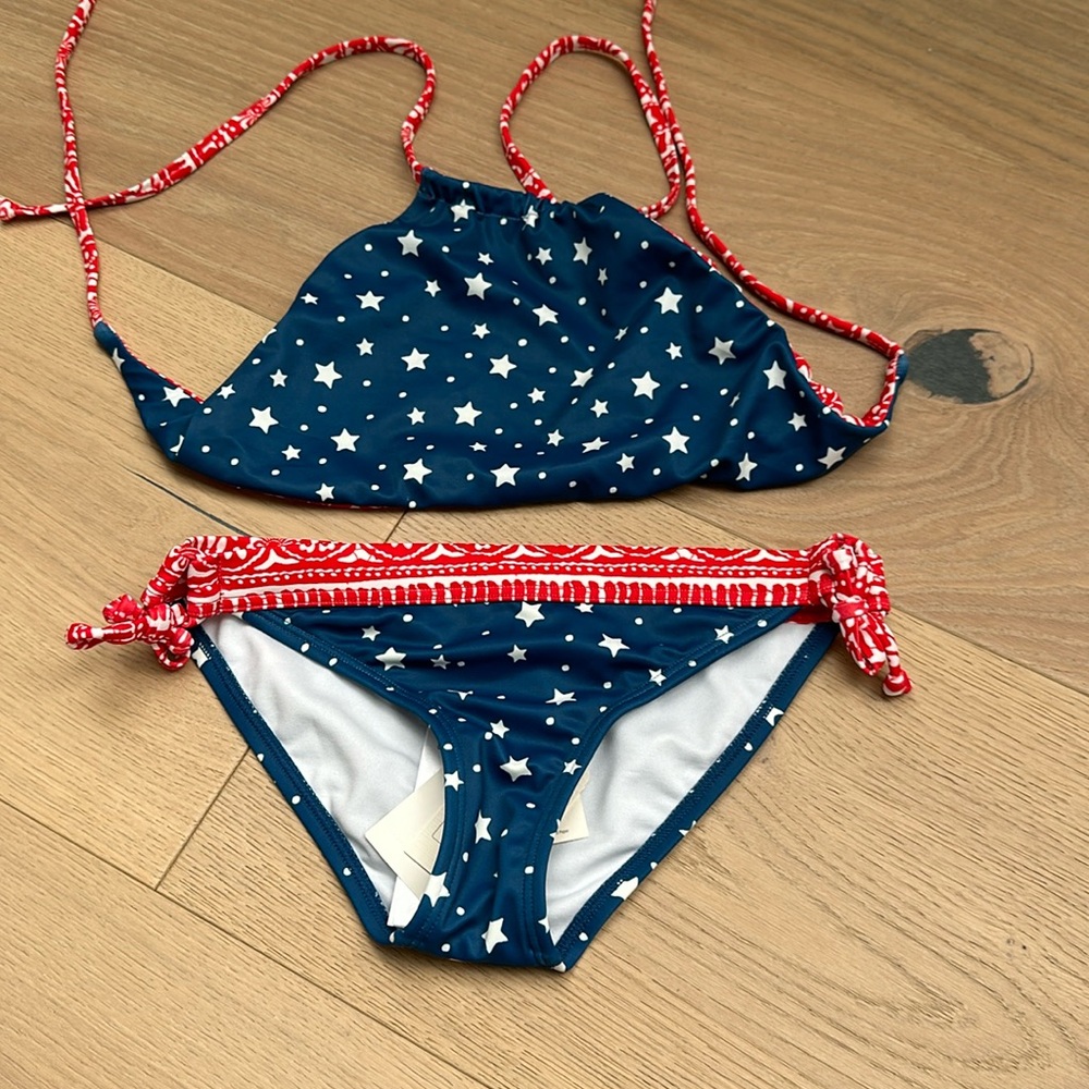 NWT, girls Billabong bikini